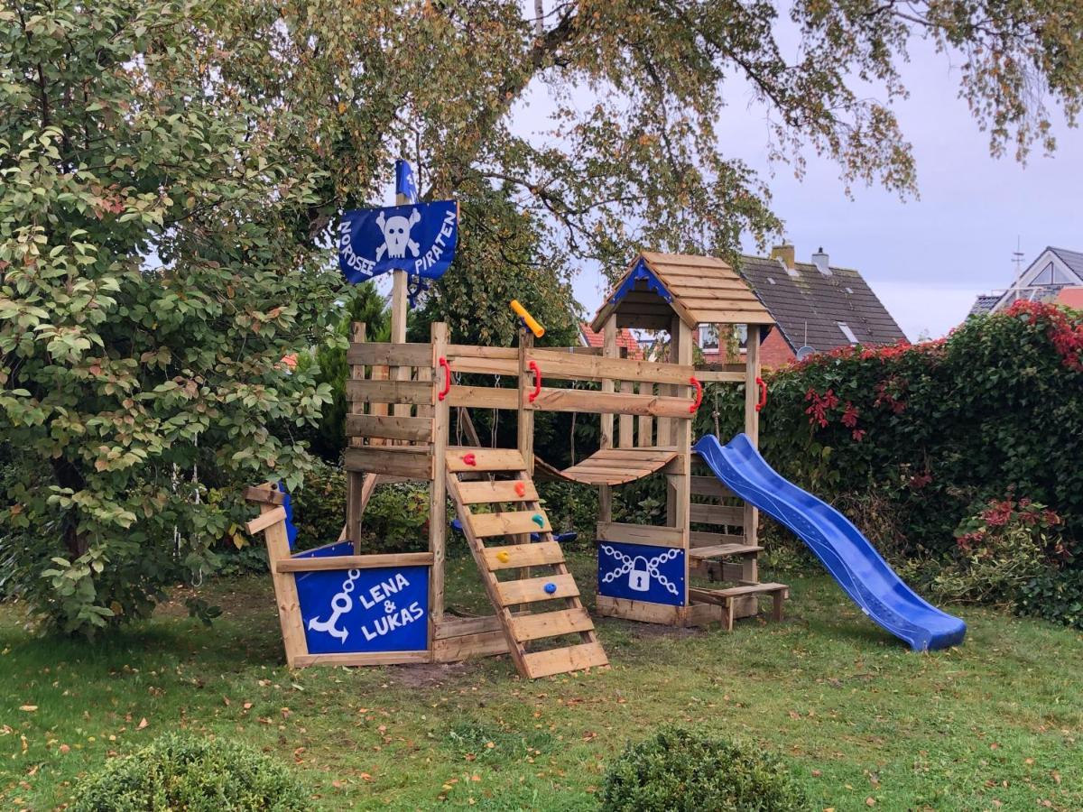Ferienhaus Nordseerobbe Friedrichskoog Esterno foto